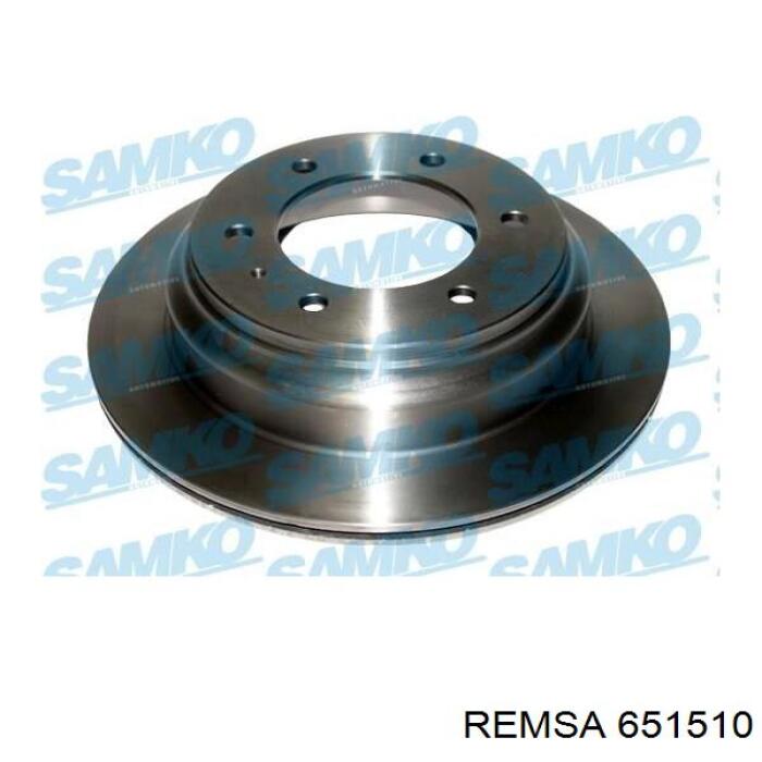 Купить 651510 Remsa Диск тормозной задний