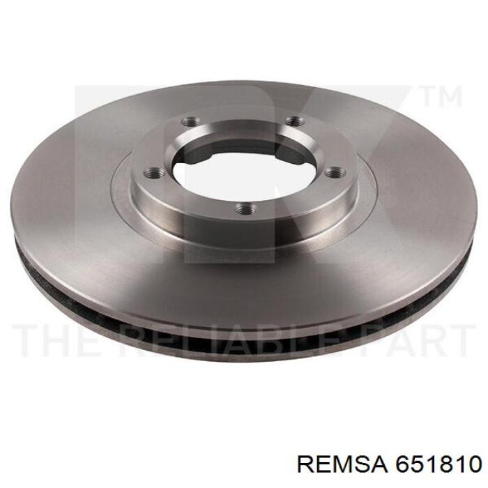 Передний тормозной диск Remsa 651810
