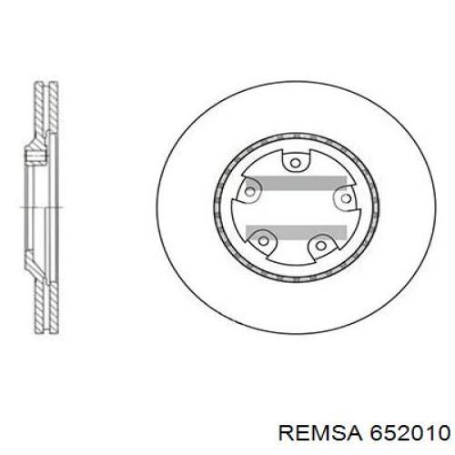 Купить 652010 Remsa Ротор тормозной