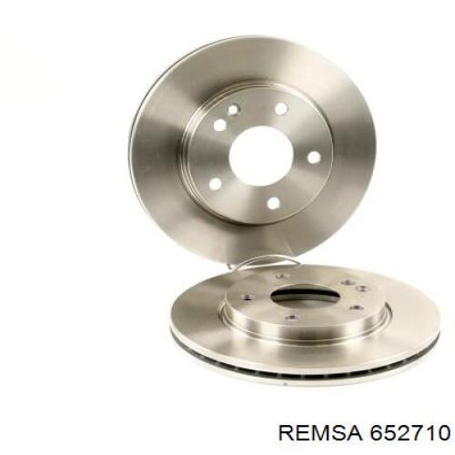Передние тормозные диски 652710 Remsa