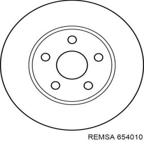 Тормоз дисковый передний Remsa 654010 цена, от 31.53 USD