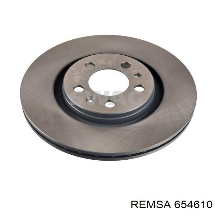 Передние тормозные диски 654610 Remsa