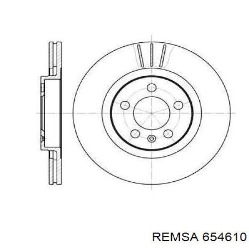 Тормоз дисковый передний Remsa 654610 цена, от 32.09 USD