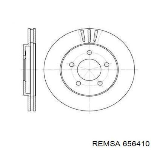656410 Remsa тормозные диски