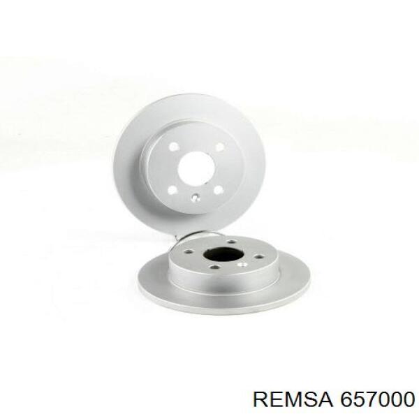 Задний дисковый тормоз Remsa 657000