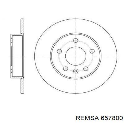 657800 Remsa Дисковый тормоз