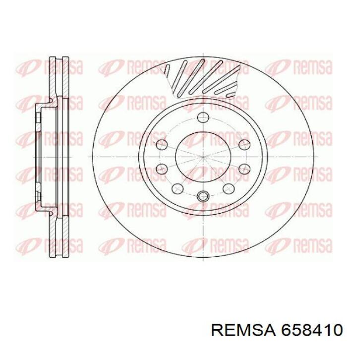 Тормоз дисковый передний Remsa 658410 цена, от 34.91 USD
