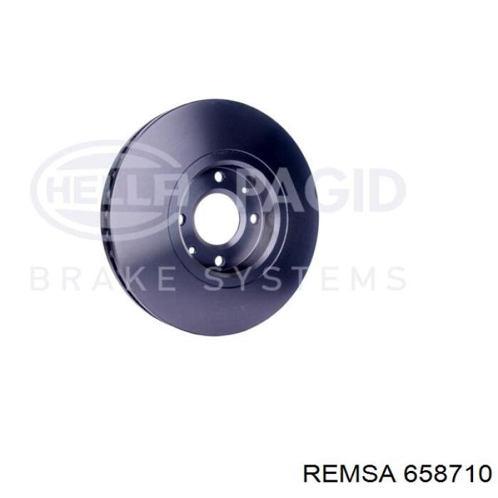 Передние тормозные диски 658710 Remsa