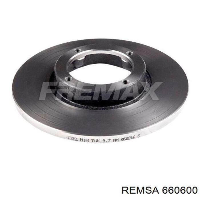 Передние тормозные диски 660600 Remsa