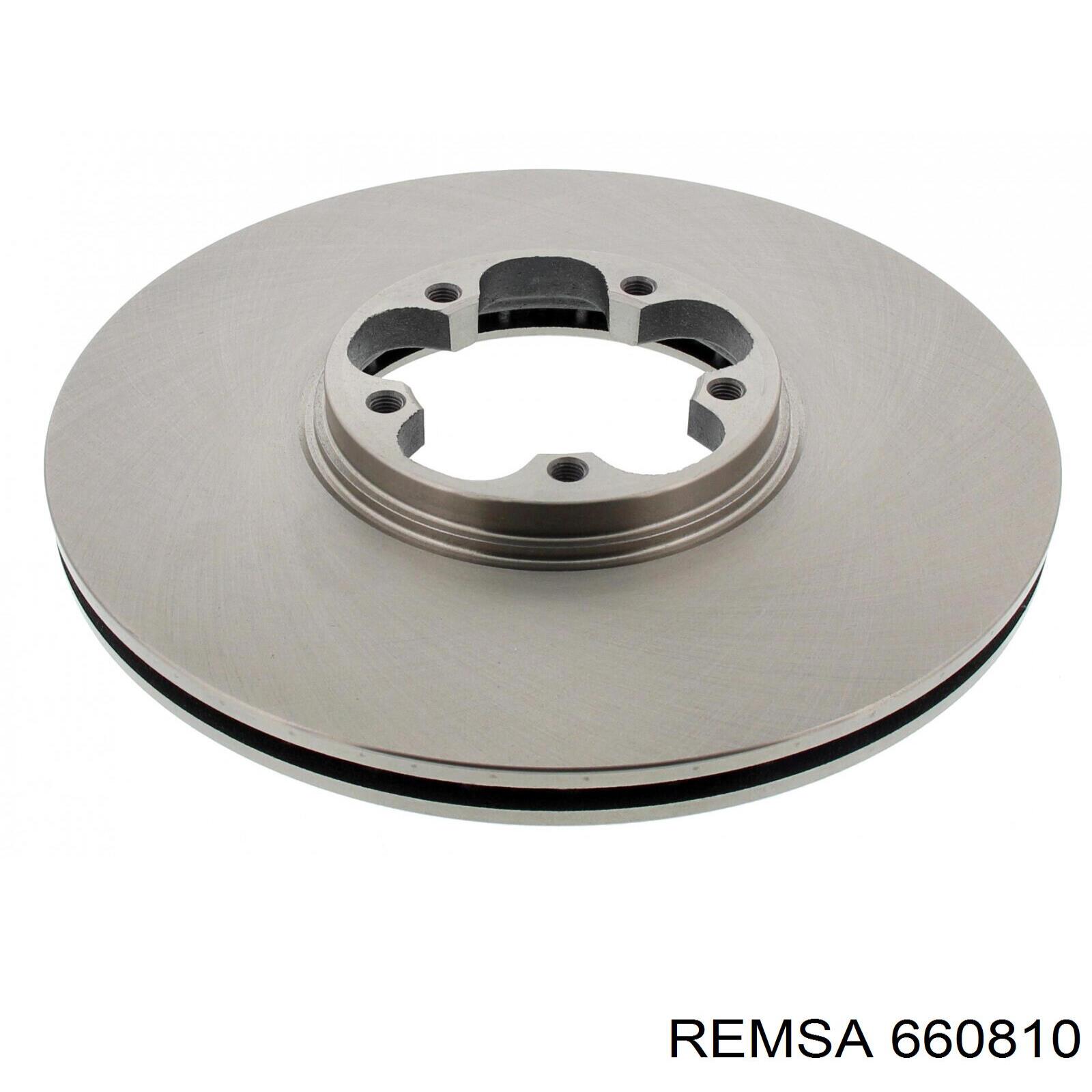 Передние тормозные диски 660810 Remsa