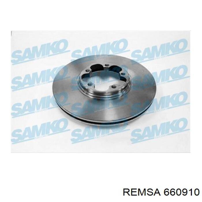 Передние тормозные диски 660910 Remsa