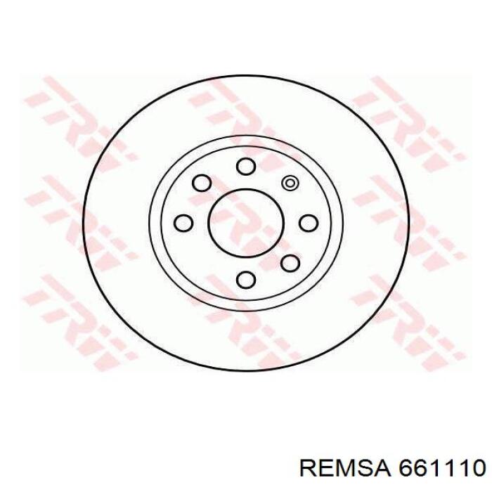 Тормоз дисковый передний Remsa 661110 цена, от 31.11 USD