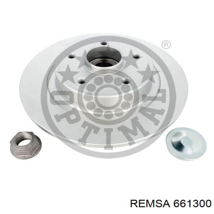 Тормозные диски 661300 Remsa