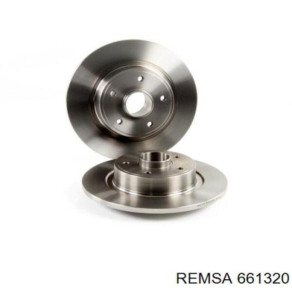 Задний дисковый тормоз Remsa 661320