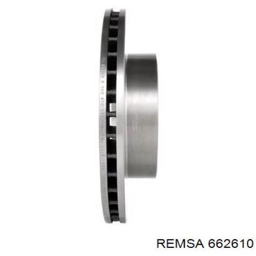 Передний тормозной диск Remsa 662610