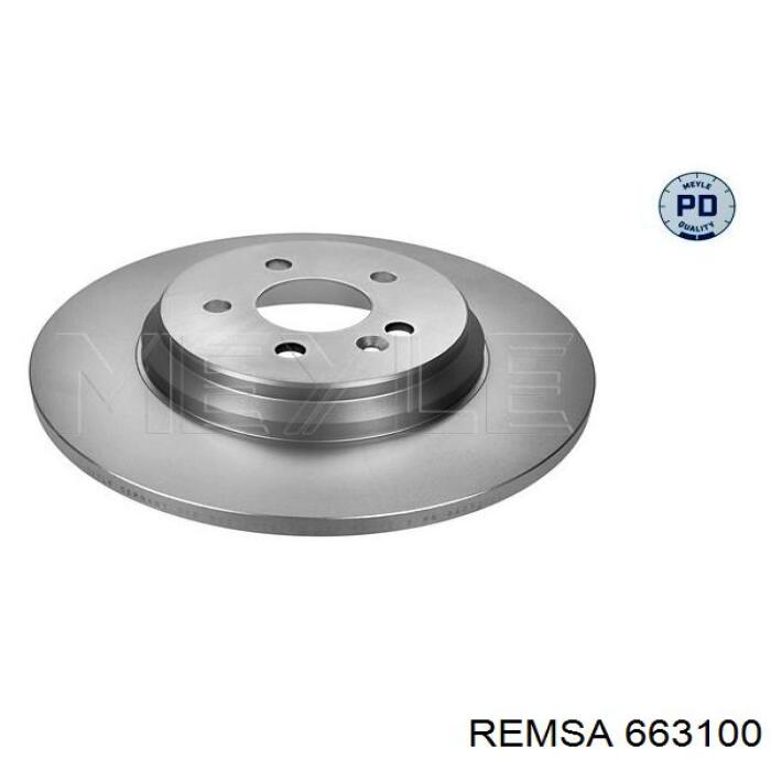 Тормозные диски 663100 Remsa