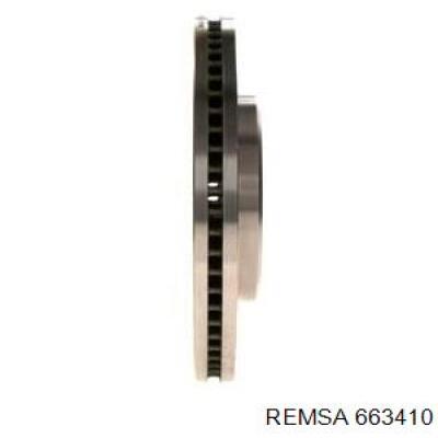 663410 Remsa Диск тормозной передний