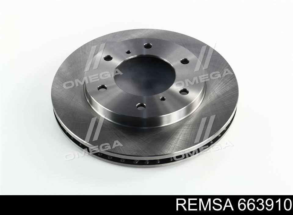 6639.10 Remsa диск тормозной передний