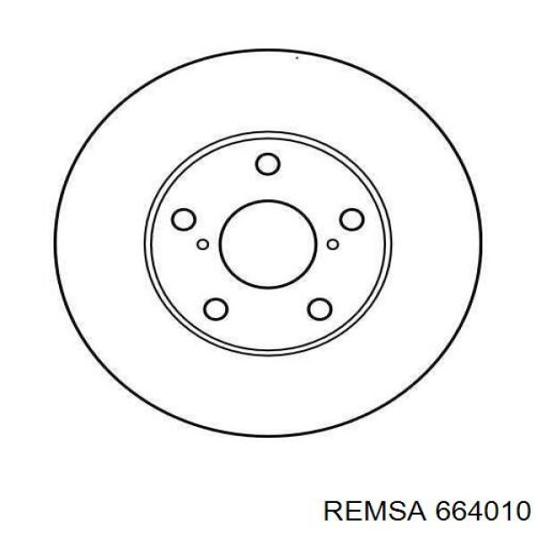 Купить 664010 Remsa Ротор тормозной