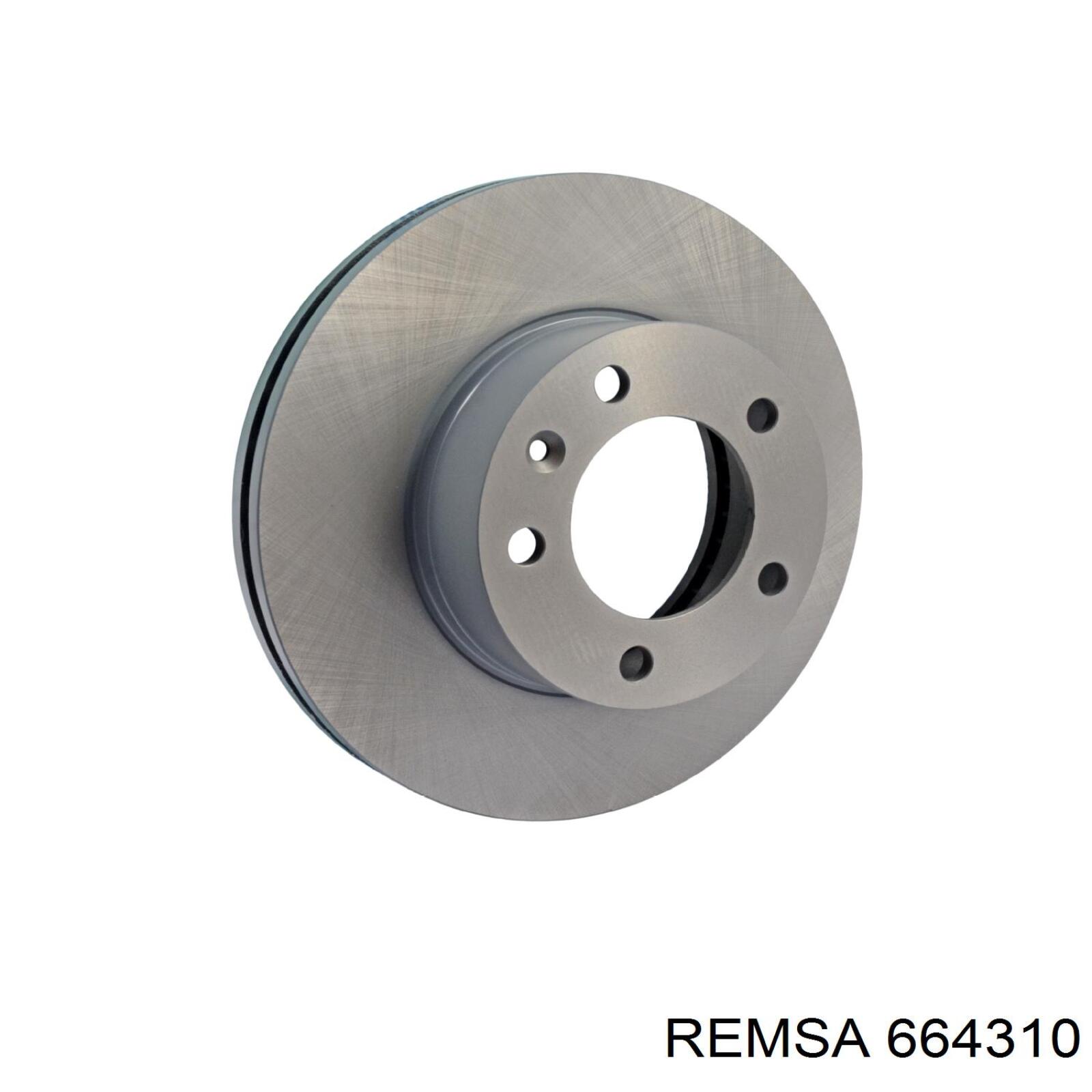 Тормоз дисковый передний Remsa 664310 цена, от 56.70 USD