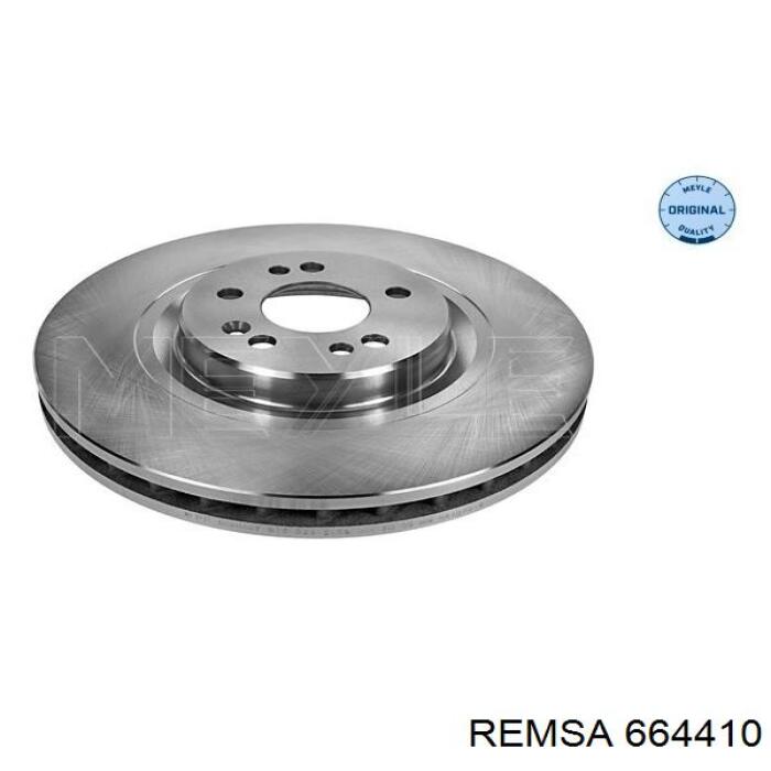 Передние тормозные диски 664410 Remsa