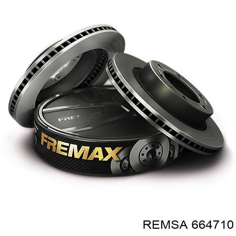 Передний тормозной диск Remsa 664710