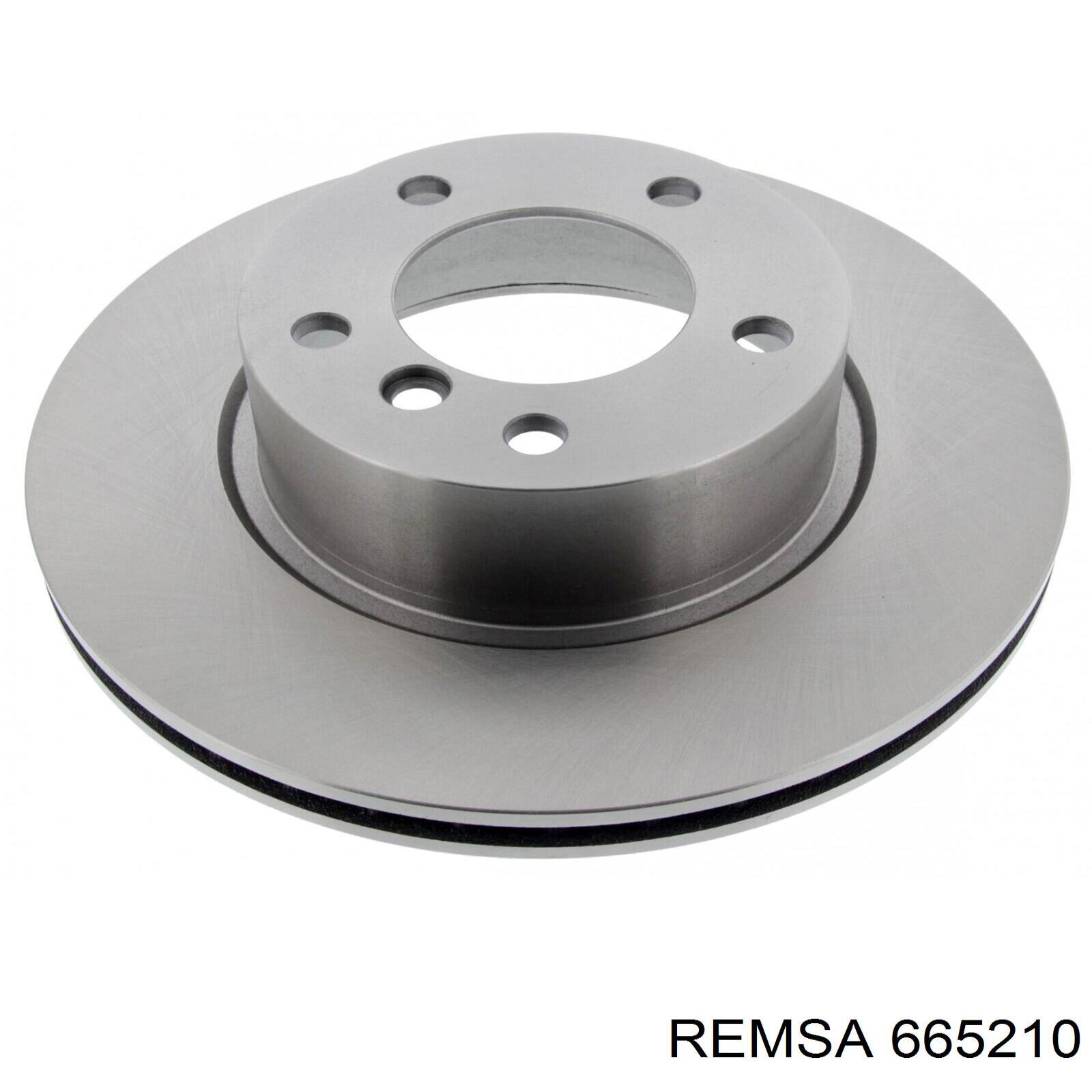 Передний тормозной диск Remsa 665210