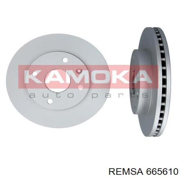 Передние тормозные диски 665610 Remsa