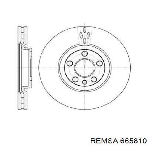 Купить 665810 Remsa Ротор тормозной