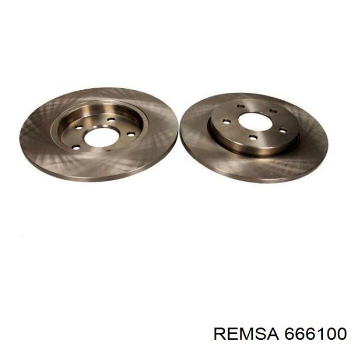 Тормозные диски 666100 Remsa