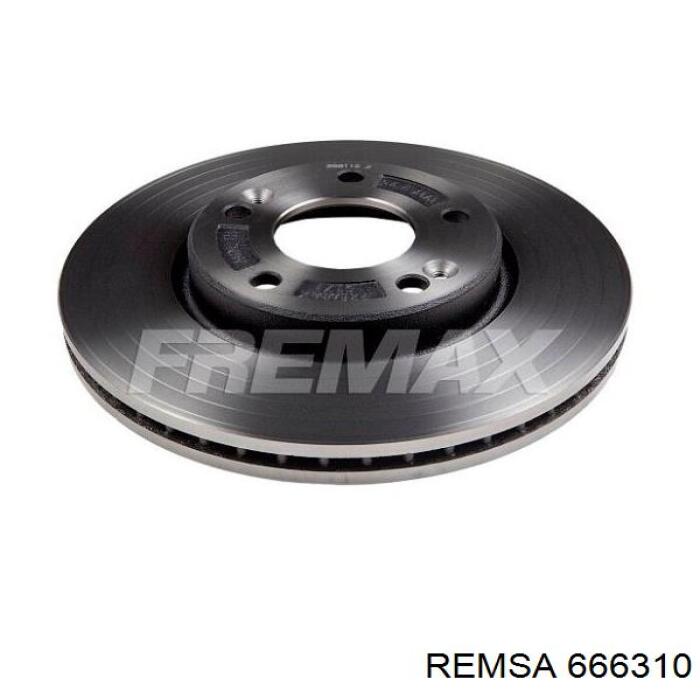 Тормоз дисковый передний Remsa 666310 цена, от 41.51 USD