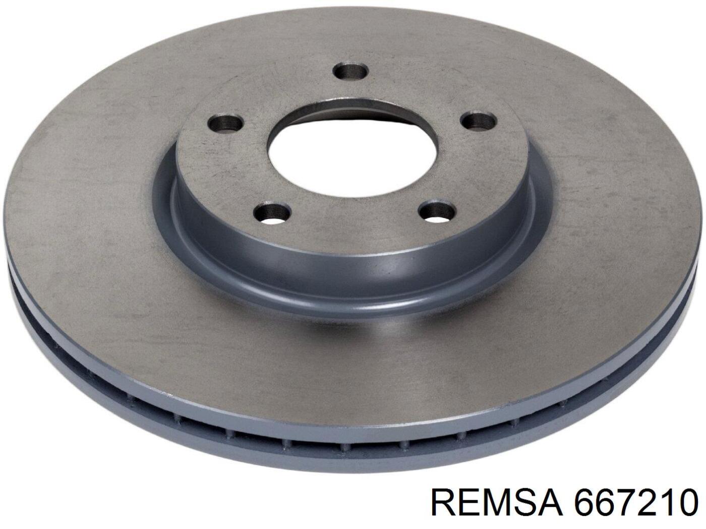 Тормоз дисковый передний Remsa 667210 цена, от 56.03 USD