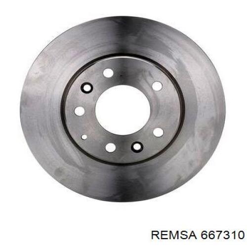 Передний тормозной диск Remsa 667310