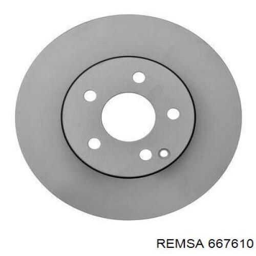 Передний тормозной диск Remsa 667610