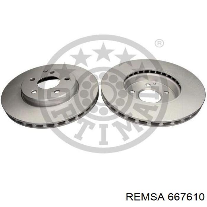 Тормоз дисковый передний Remsa 667610 цена, от 52.86 USD