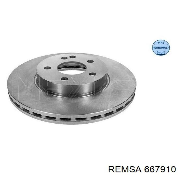 Передний тормозной диск Remsa 667910