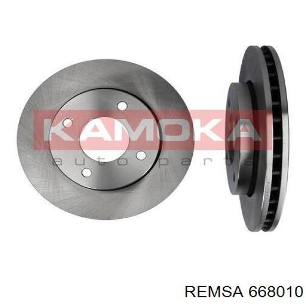 Передние тормозные диски 668010 Remsa