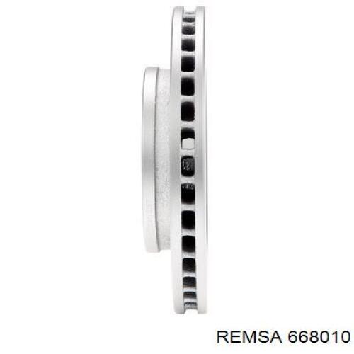 Передний тормозной диск Remsa 668010