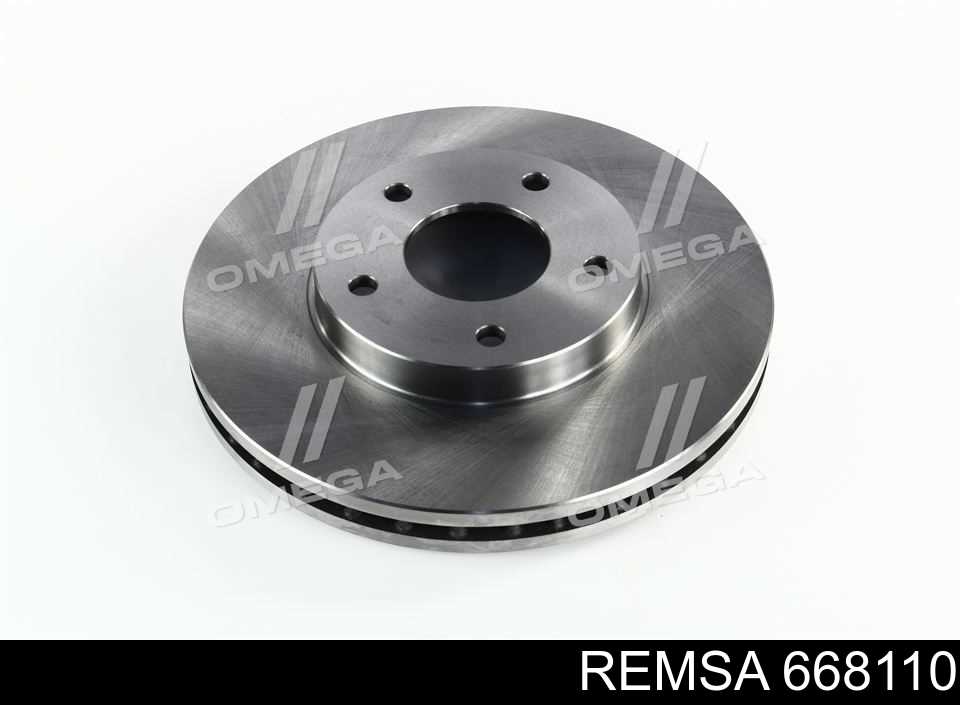 668110 Remsa диск тормозной передний
