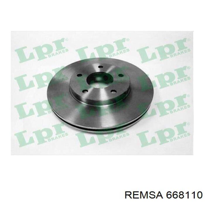 668110 Remsa Диск тормозной передний