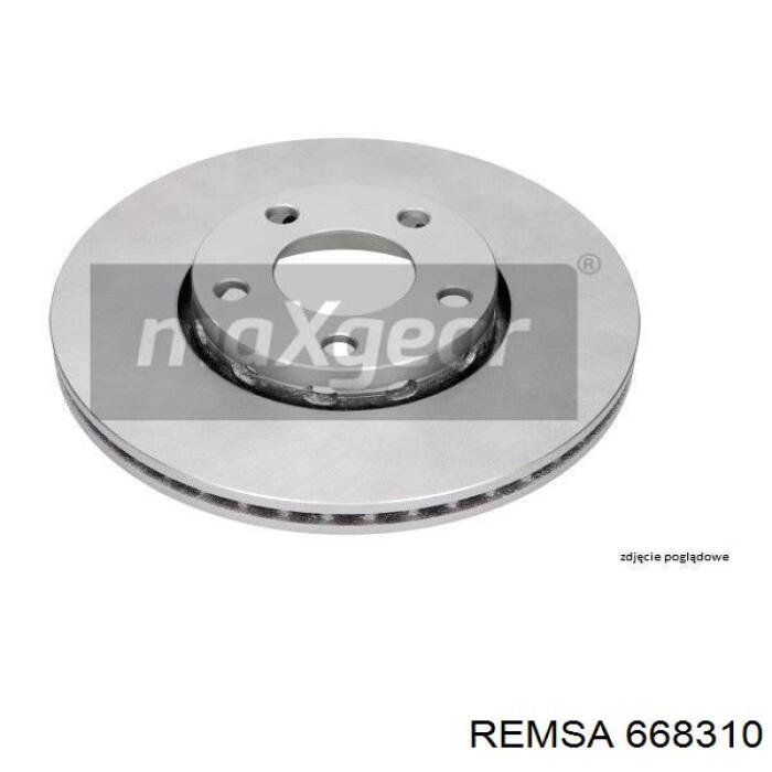 Передний тормозной диск Remsa 668310