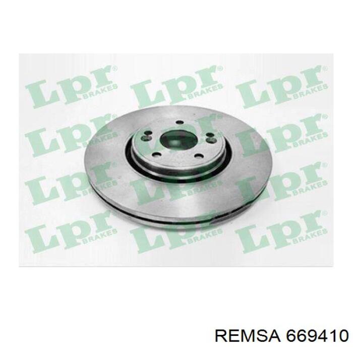 Передний тормозной диск Remsa 669410