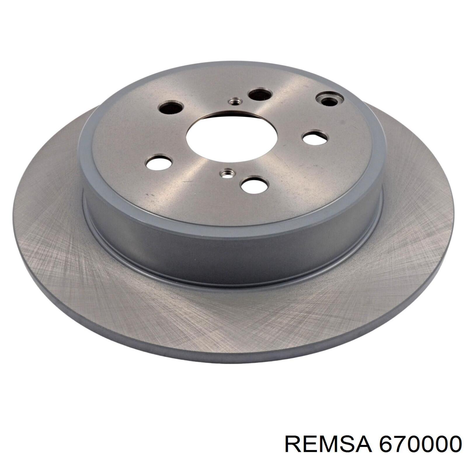 Задний тормозной диск Remsa 670000 цена, от 35.78 USD