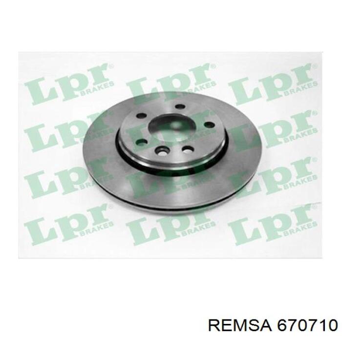 Купить 670710 Remsa Диск тормозной задний