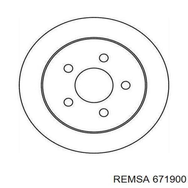 671900 Remsa Дисковый тормоз