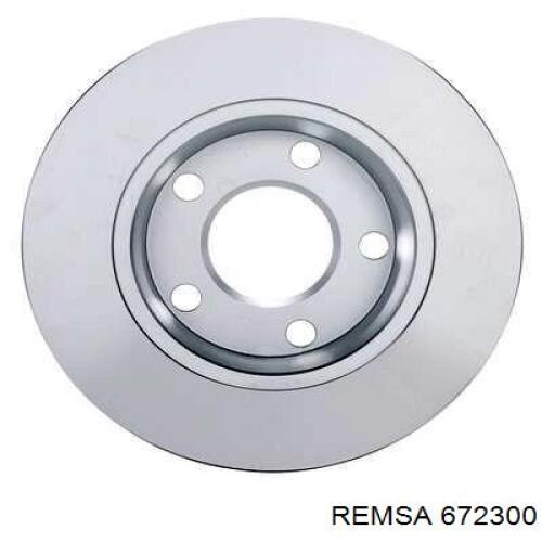 Тормозные диски 672300 Remsa