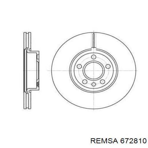 Купить 672810 Remsa Ротор тормозной