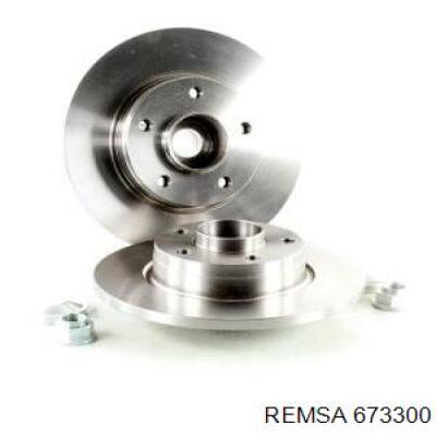 Задний дисковый тормоз Remsa 673300