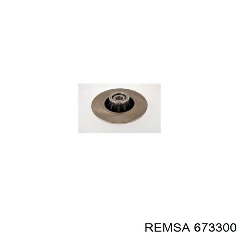 Тормозные диски 673300 Remsa