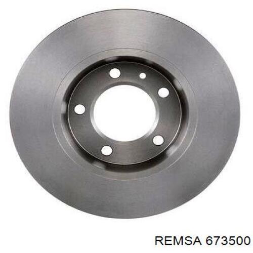 Задний дисковый тормоз Remsa 673500